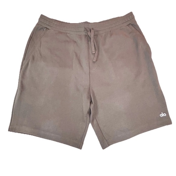 Alo Yoga Chill Shorts Men’s Xxl Brown - Picture 1 of 9